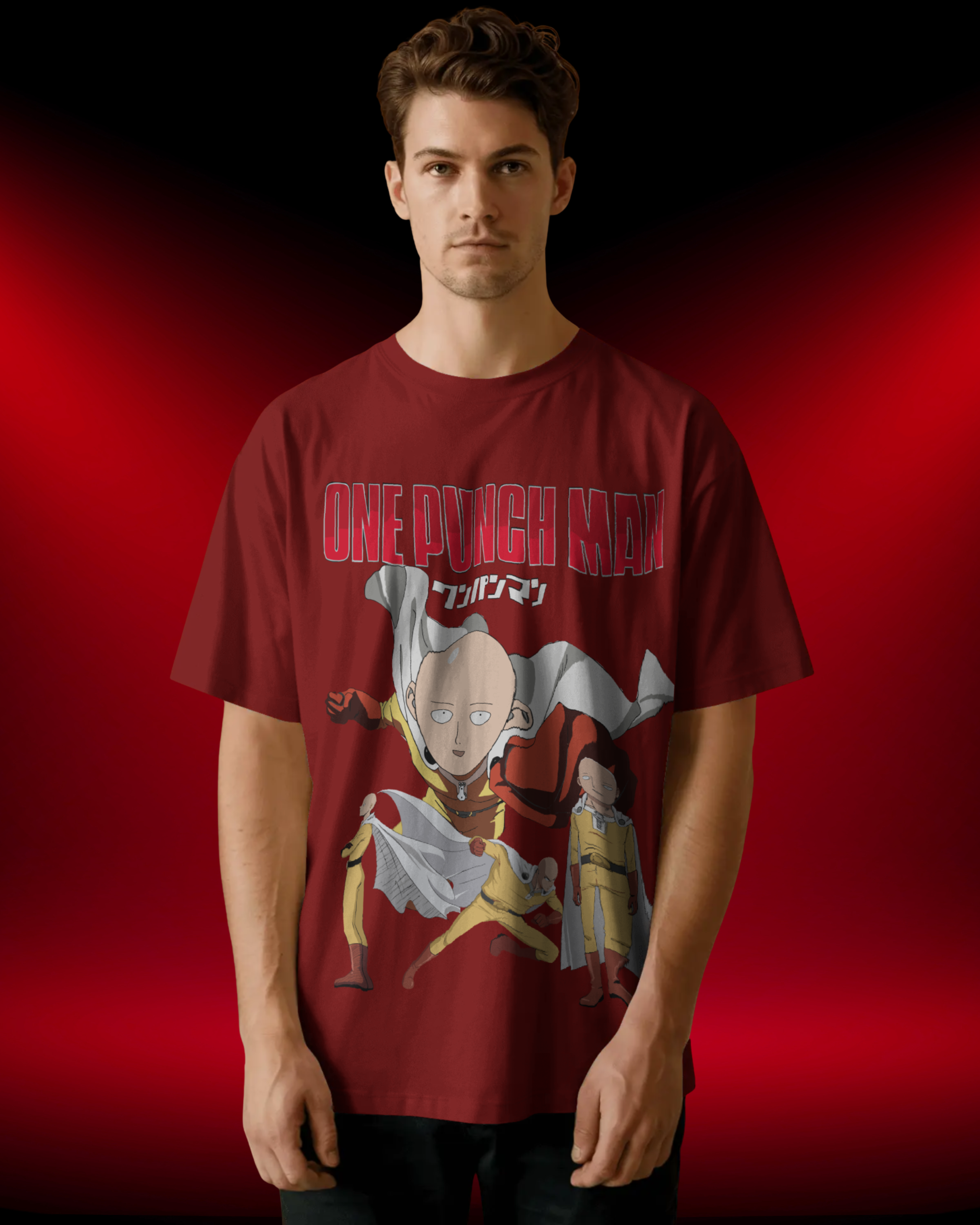 Saitama Men Oversized T-Shirt