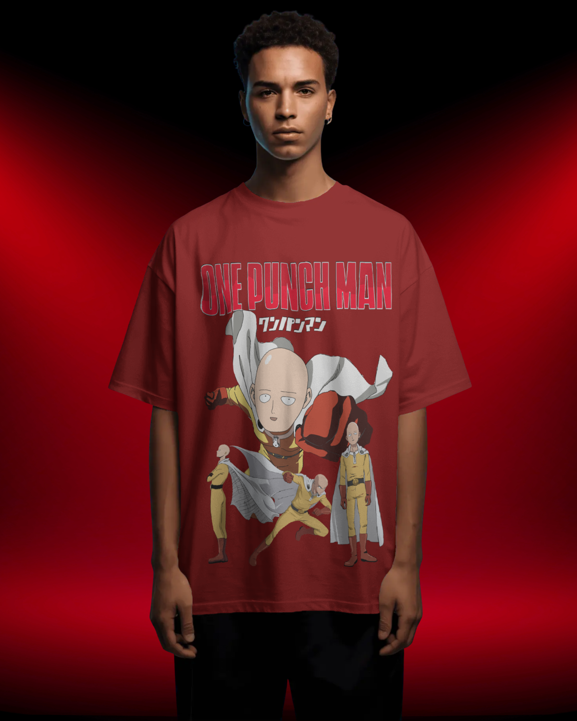 Saitama Men Oversized T-Shirt