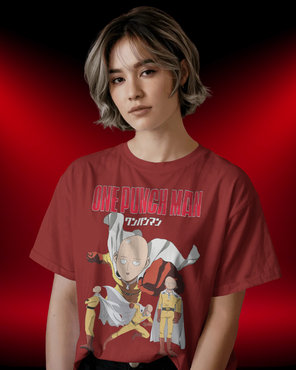 Saitama Women Oversized T-Shirt
