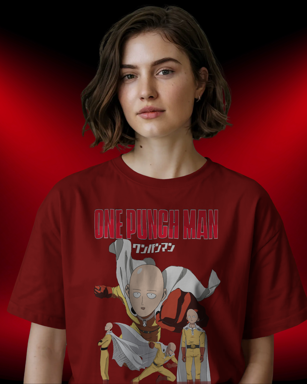 Saitama Women Oversized T-Shirt