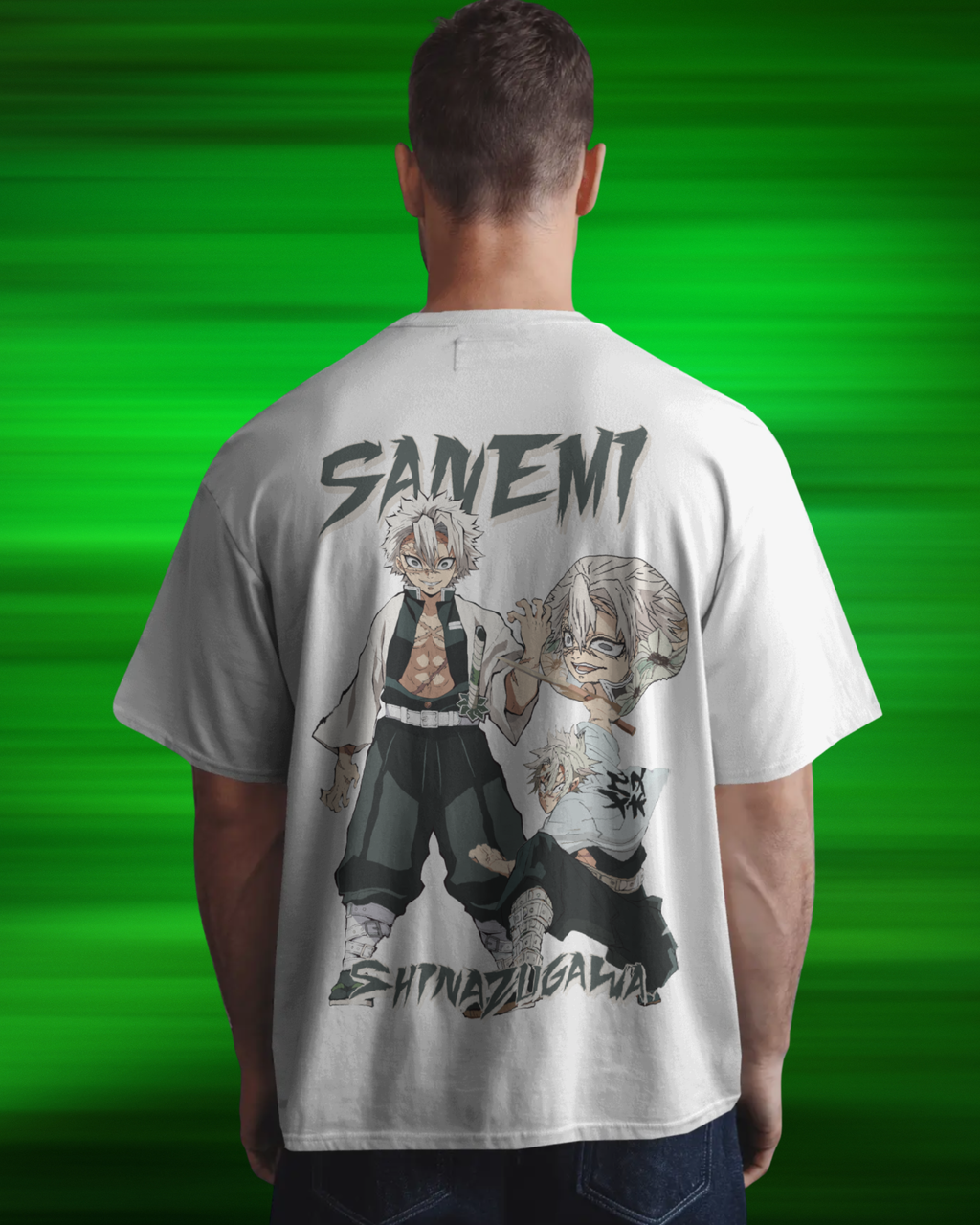 Sanemi Men Oversized T-shirt