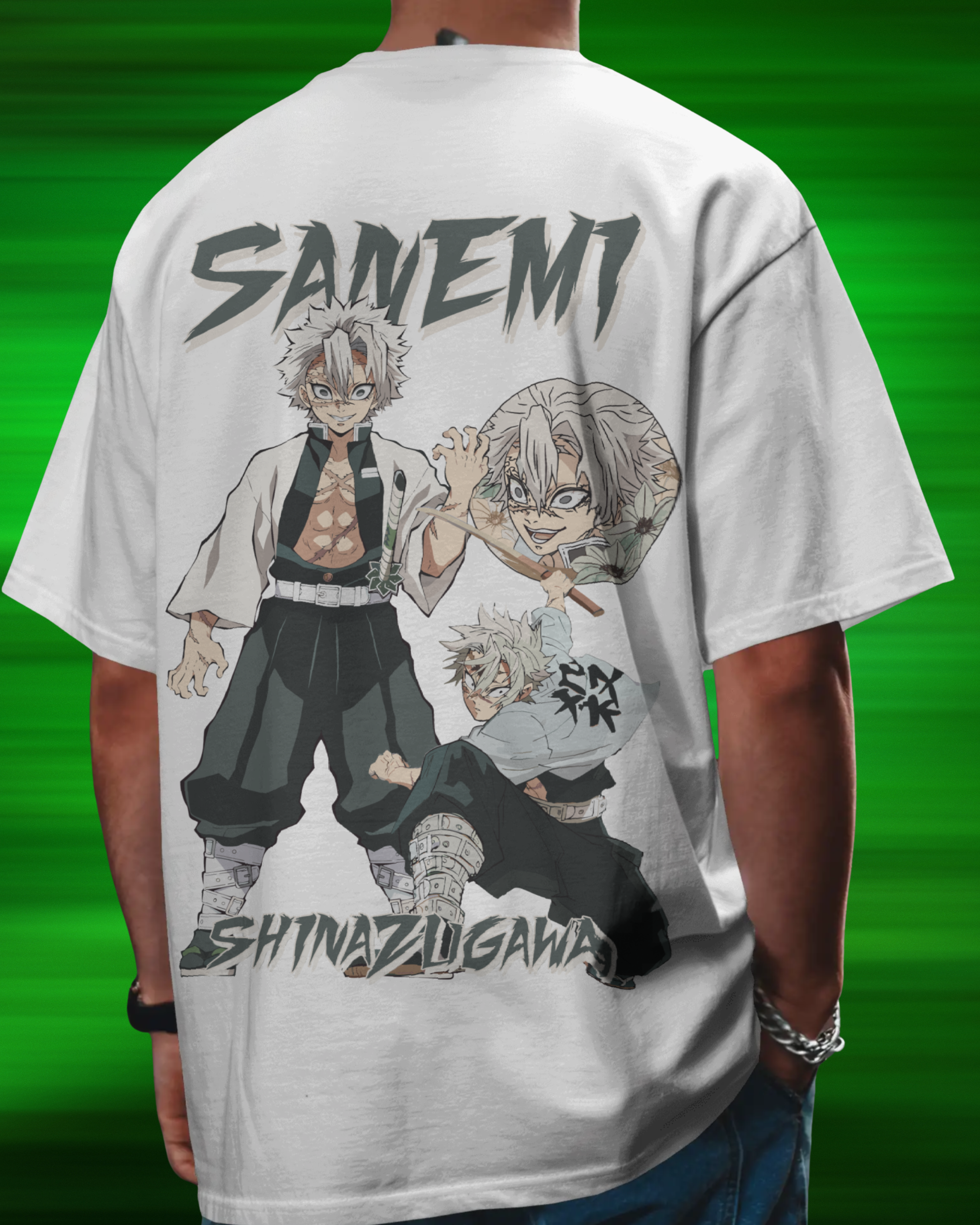 Sanemi Men Oversized T-shirt