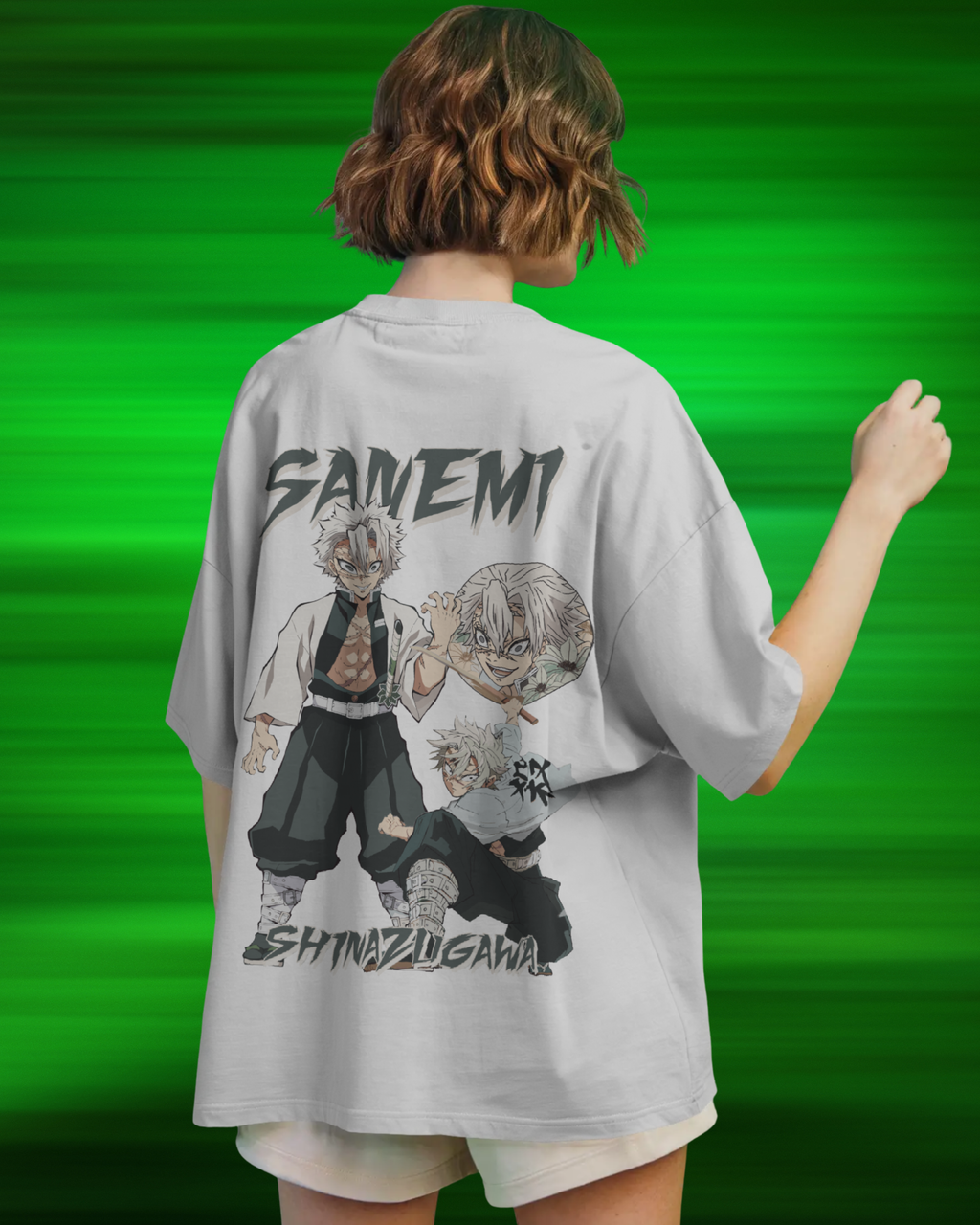 Sanemi Women Oversized T-shirt