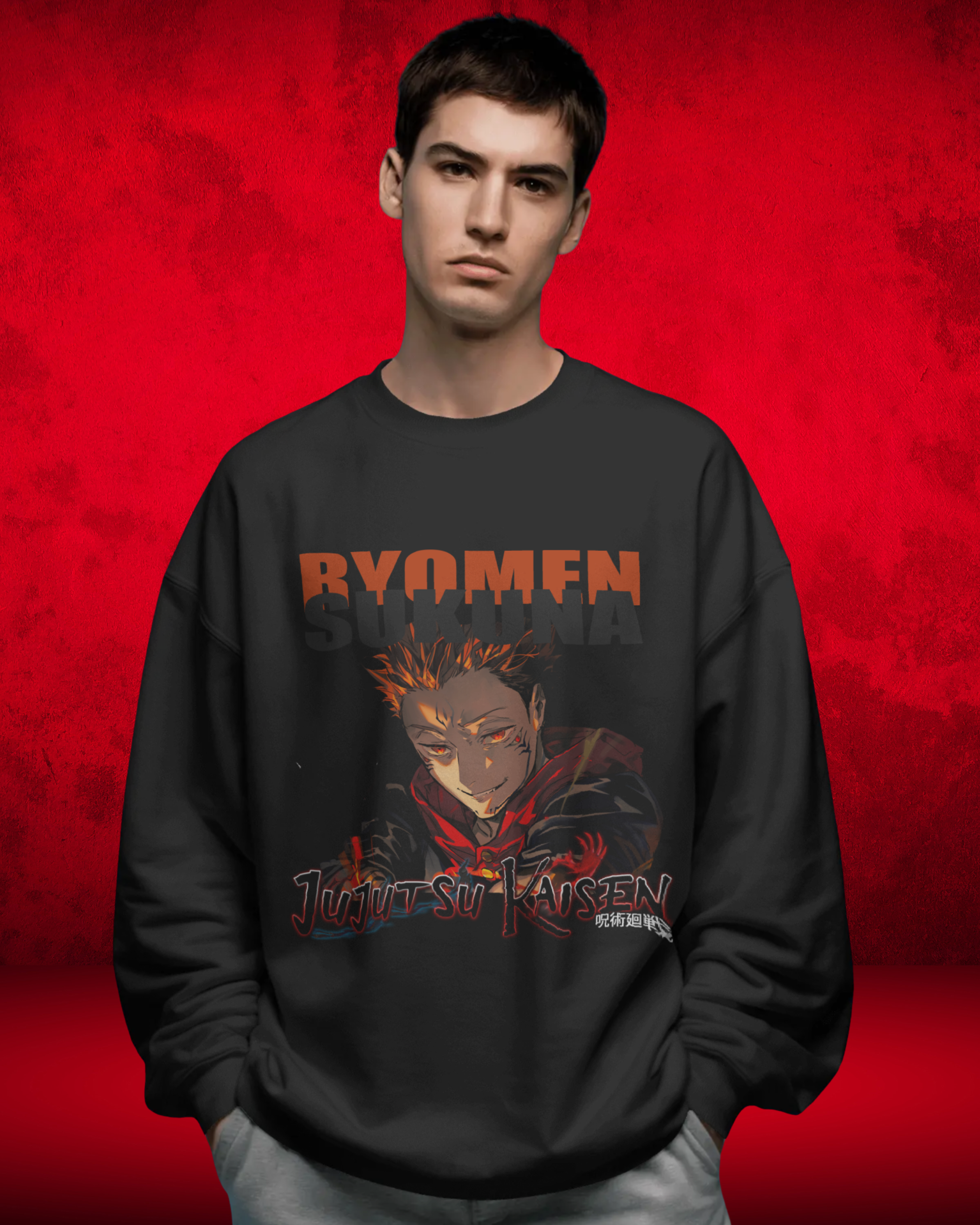 Sukuna Men Premium Sweatshirt