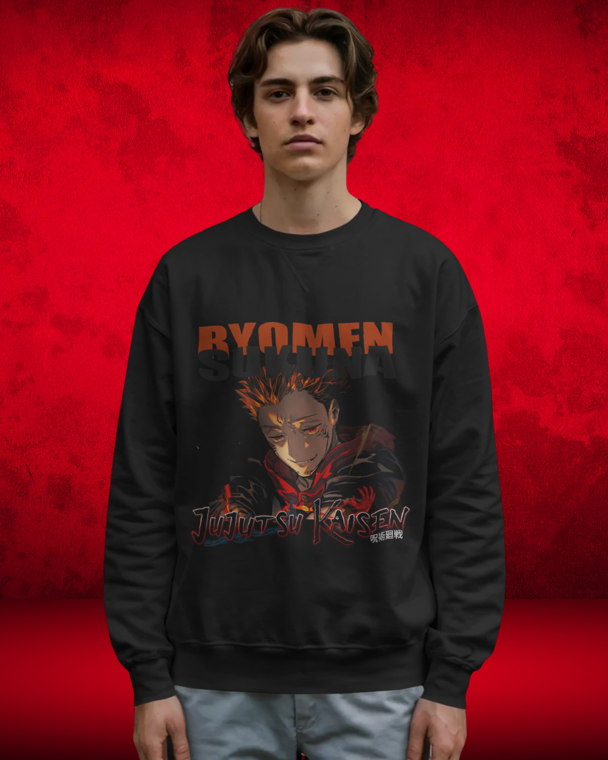 Sukuna Men Premium Sweatshirt