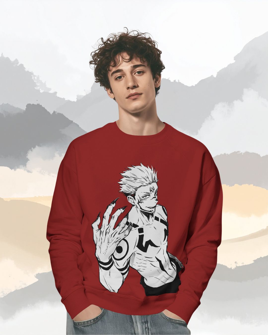 Sukuna Men Sweatshirt