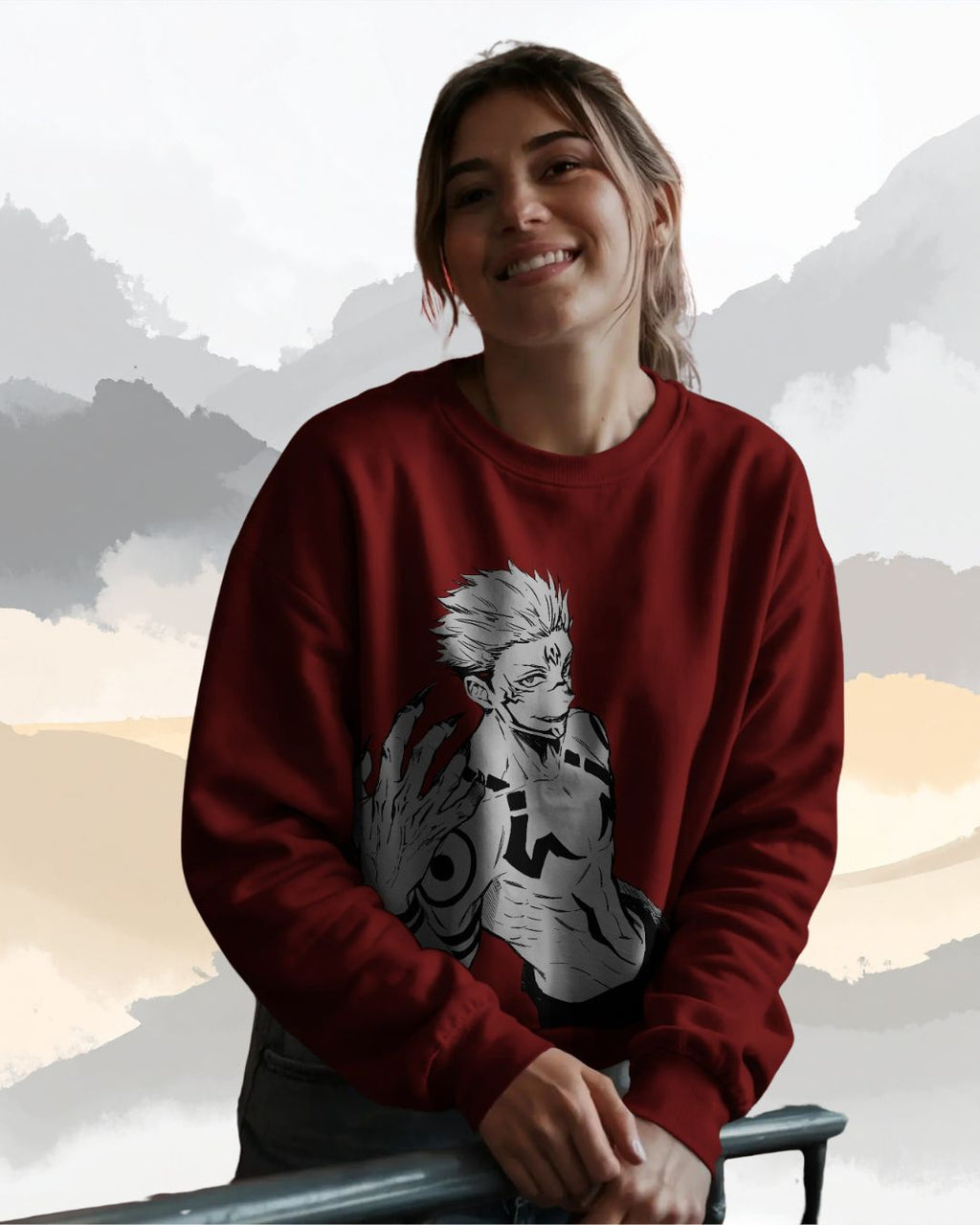 Sukuna Women Sweatshirt