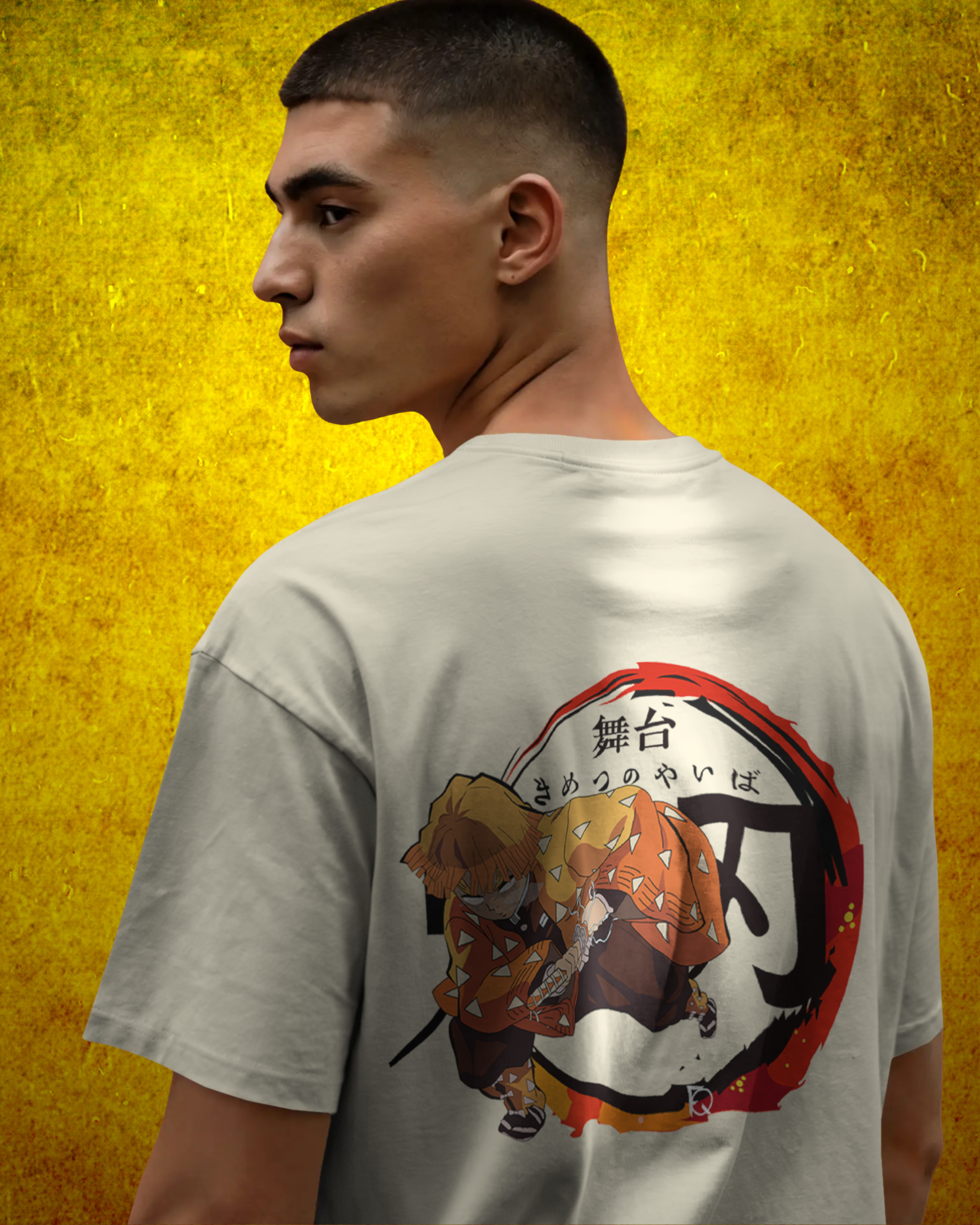 Zenitsu Men Oversized T-shirt