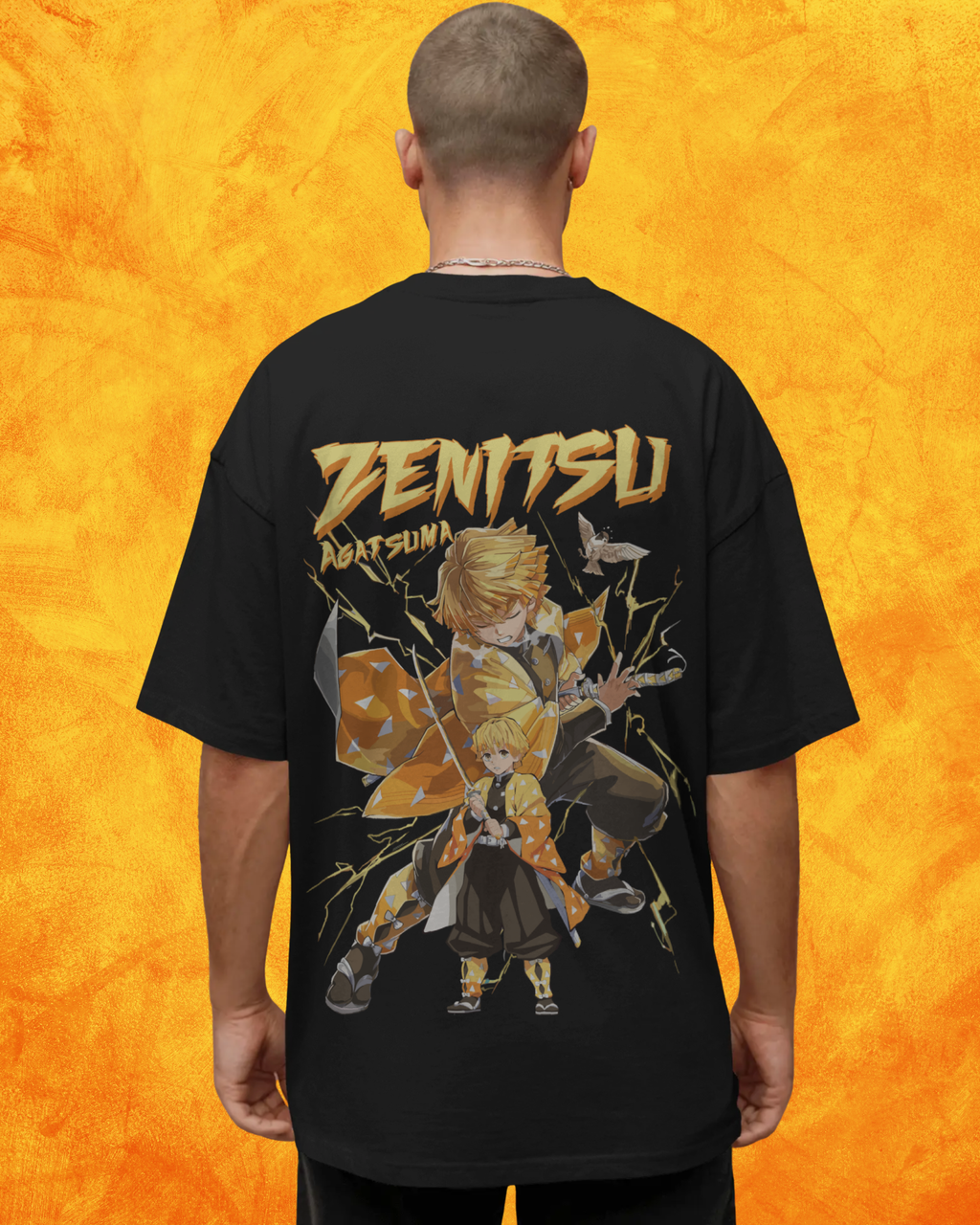 Zenitsu Men Oversized T-shirt