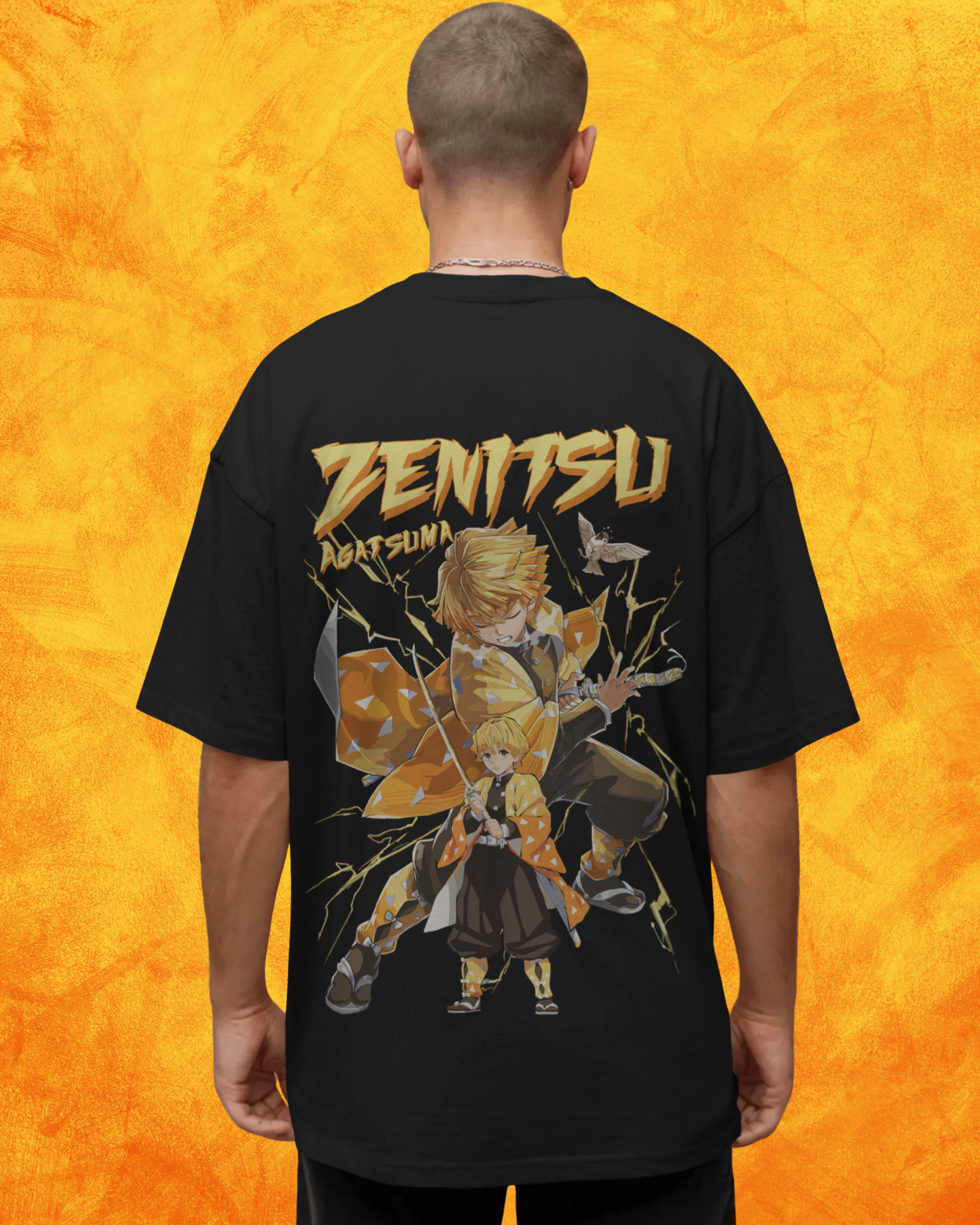 Zenitsu Men Oversized T-shirt